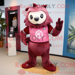 Rødbrun Rosa máscara de...
