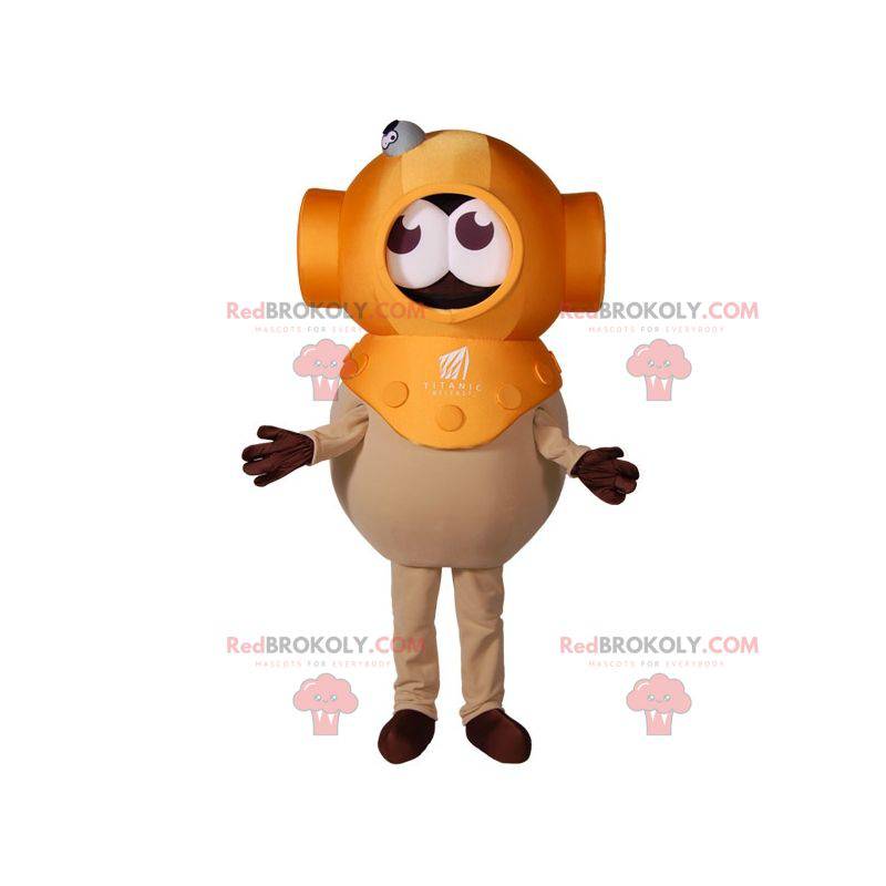 Dykarmaskot. Undervattendykarmaskot - Redbrokoly.com