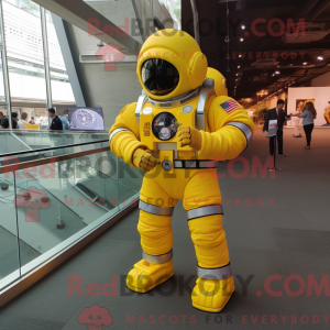 A máscara de astronauta Gul...
