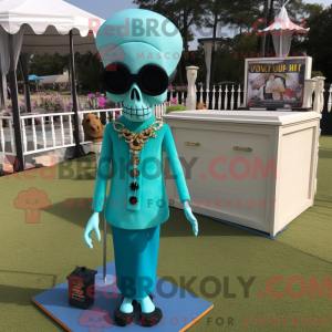 Cyan Graveyard Maskottchen...