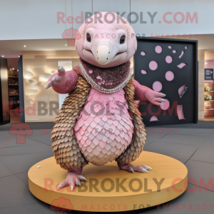 Disfraz de mascota pangolín...