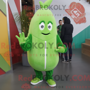 Lime Green Onion maskot...