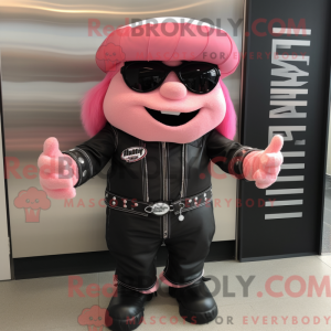 Postava maskota Pink Bbq...