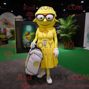Lemon Yellow Golf Bag...