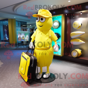 Lemon Yellow Golf Bag...