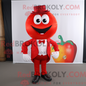 Red Pepper maskot kostym...