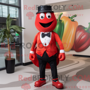 Red Pepper maskot kostym...