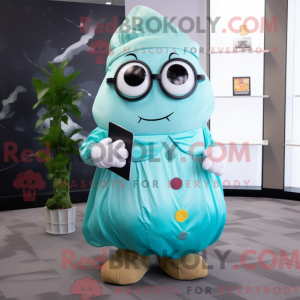 Cyan Potato maskot...