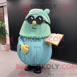 Cyan Potato Maskottchen...