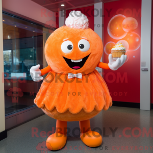 Disfraz de mascota Orange...