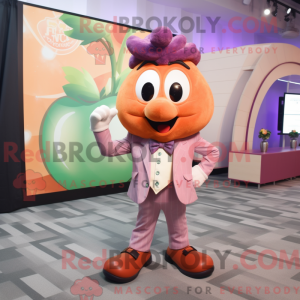 Peach Grape maskot kostume...
