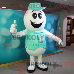 Postava maskota Cyan Bottle...