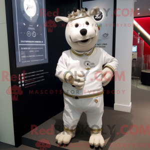 Disfraz de mascota White...