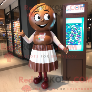 Brown Gumball Machine...