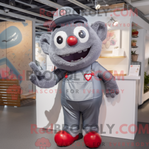 Disfraz de mascota Grey...