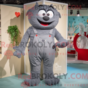 Postava maskota Grey Love...