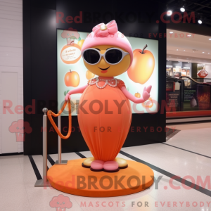 Peach Hourglass maskot...