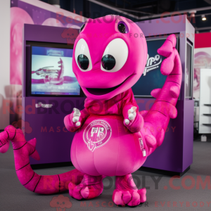 Magenta Hydra máscara de...