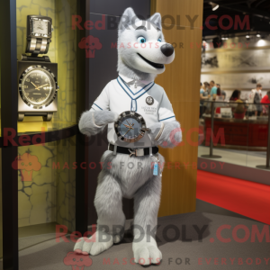 Maskottchenkostüm Silver...