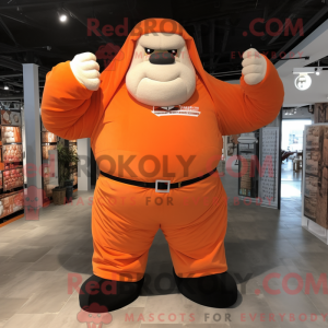 Personaggio mascotte Orange...