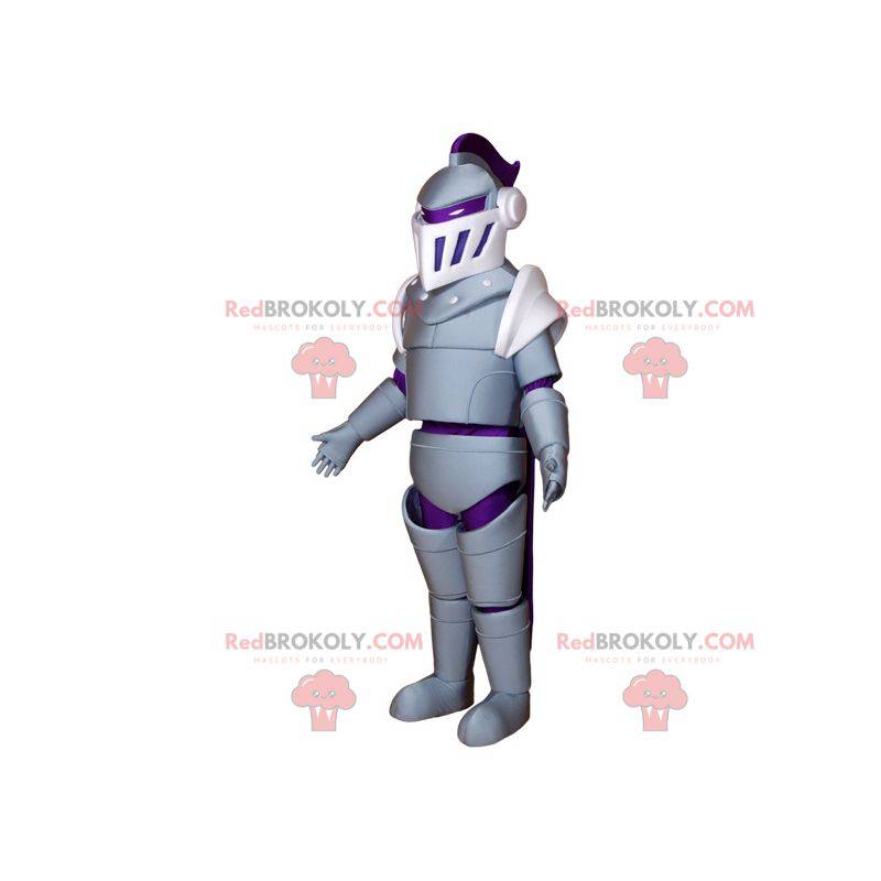 Mascot of the Middle Ages. Knight mascot with armor - Mascot of the Middle Ages. Knight mascot with armor -
