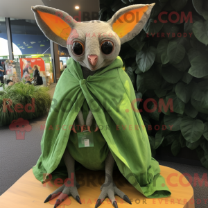 Olive Fruit Bat maskot...