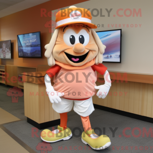 Costume de mascotte Peach...