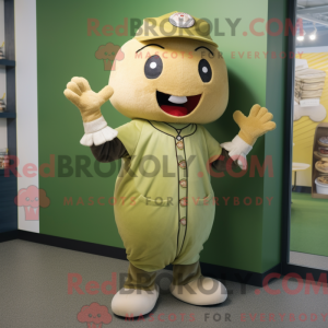 Oliven Ramen maskot kostume...