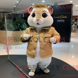 Hamster maskot kostume...