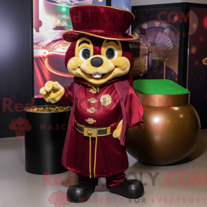 Costume de mascotte Maroon...