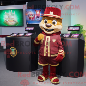 Postava maskota Maroon Pot...