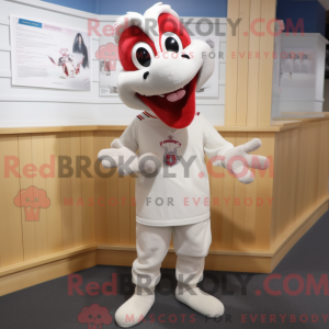 White Lobster mascot...