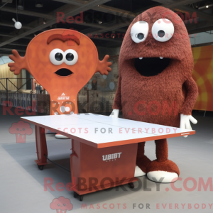 Rust Ping Pong Table mascot...