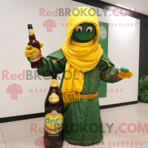 Disfraz de mascota botella...