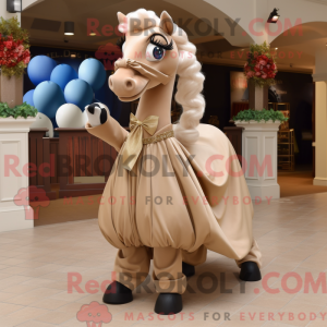 Disfraz de mascota caballo...