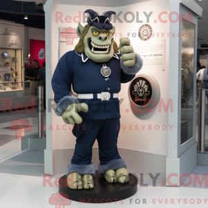 Postava maskota Navy Ogre...