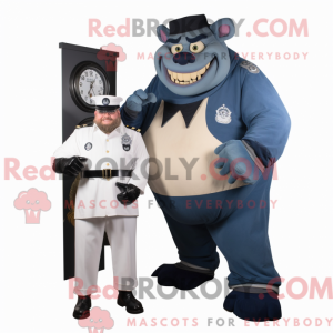 Navy Ogre Maskottchen...
