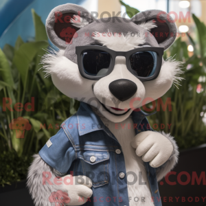 Figura de máscara de texugo...