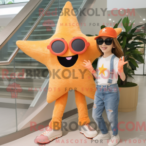 Peach Starfish maskot...