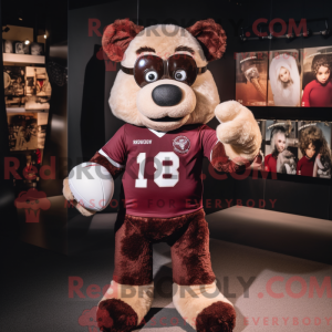 Maroon Teddy...