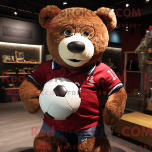 Kastanjebruine teddybeer...