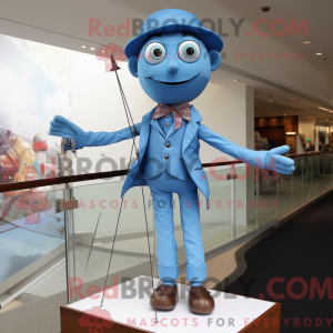 Sky Blue Tightrope Walker...