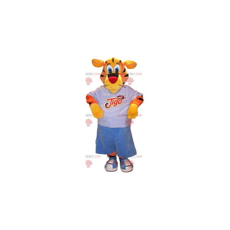 Basketball tiger maskot. Sports tiger maskot - Redbrokoly.com