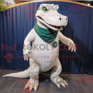 White Crocodile mascot...