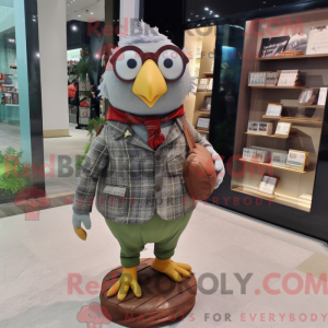 Oliven Pigeon maskot...