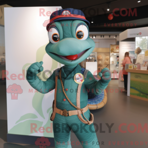 Mascotte de personnage de...