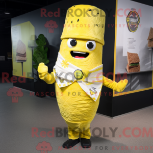 Lemon Yellow Tacos mascot...