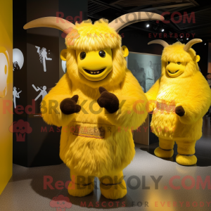 Costume de mascotte de yak...