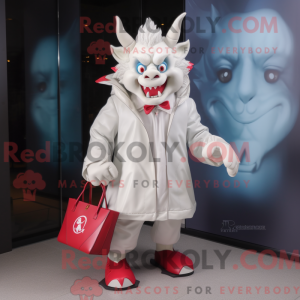 Witte Duivel mascotte...