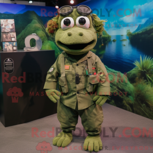 Oliven Marine Recon maskot...